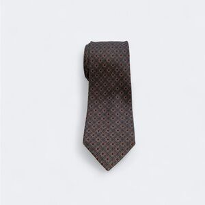 Vintage 80's Polo by Ralph Lauren 100% Silk Floral Print Tie